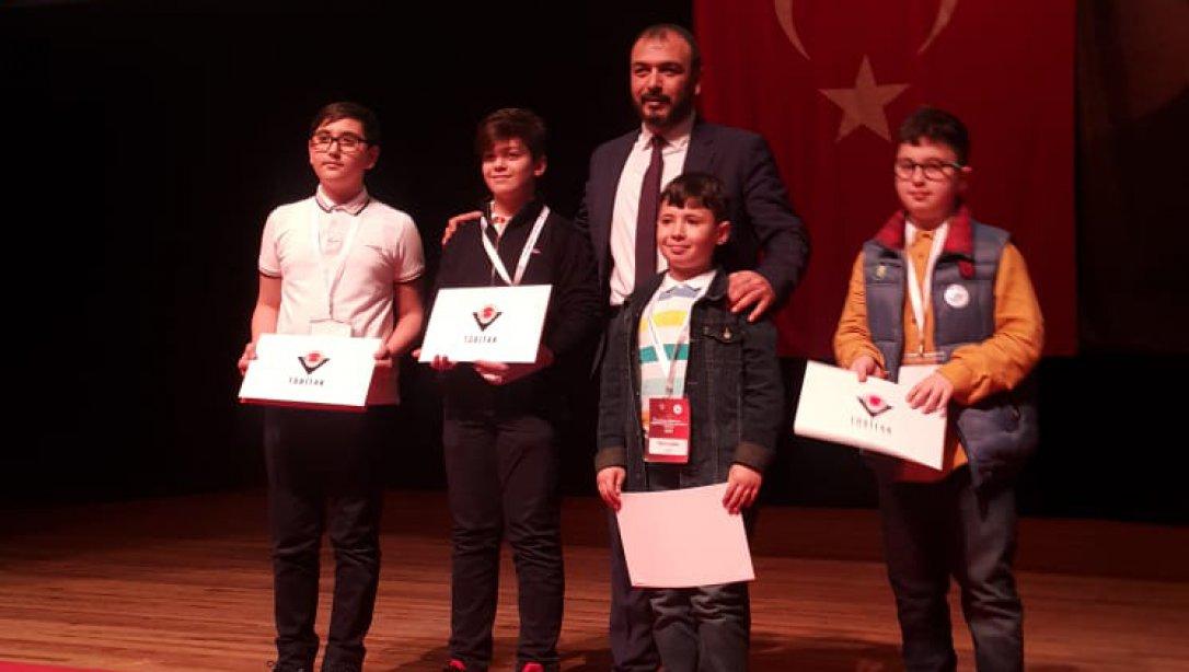 TÜBİTAK 13. Ortaokul Öğrencileri Araştırma Projeleri İzmir Bölge Yarışması