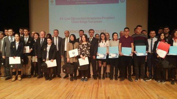2018 Yılı Tübitak Lise Öğrencileri Araştırma Projeleri Yarışması İzmir Bölge Sergisi