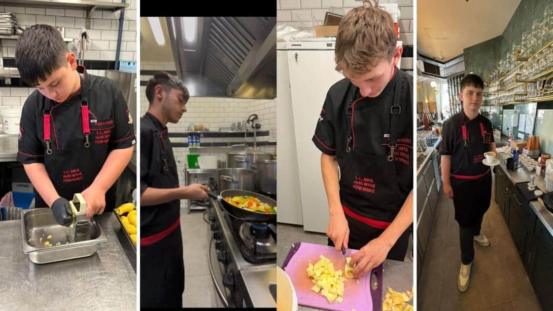 SALİHLİ MESLEKİ EĞİTİM MERKEZİ ÖĞRENCİLERİNDEN 