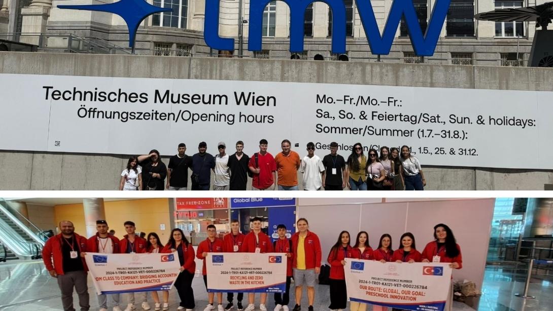 ALAŞEHİR'DEN VİYANA'YA ERASMUS+ MUHASEBE STAJI