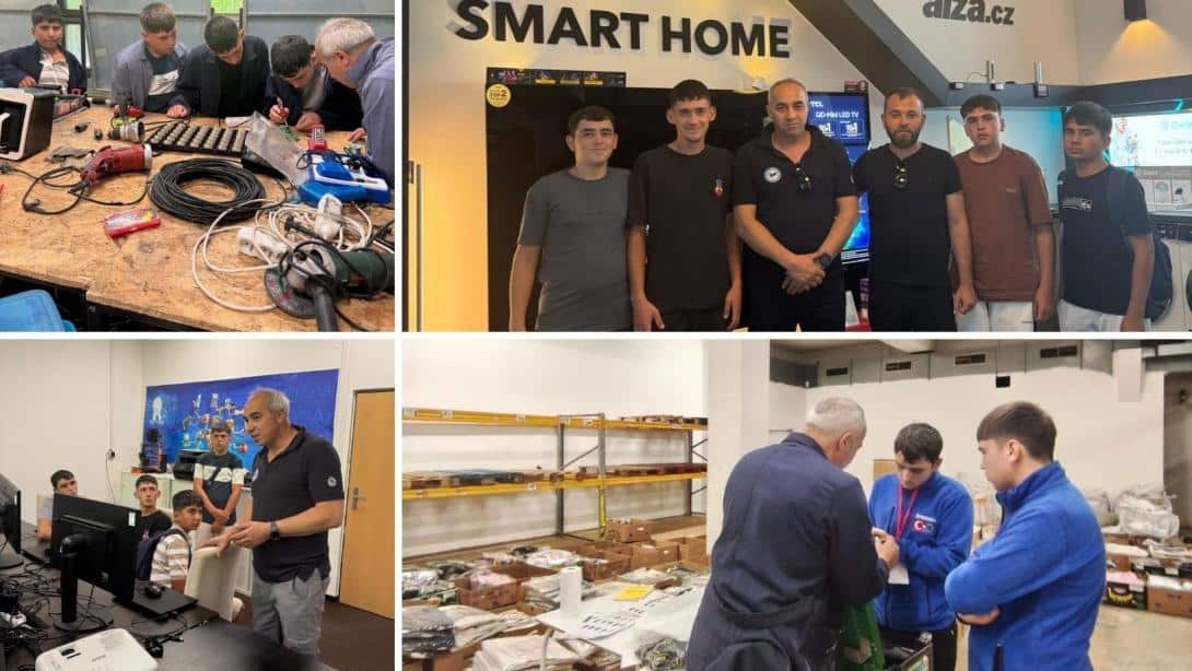 GÖRDES MTAL ÖĞRENCİLERİ ERASMUS STAJI İÇİN PRAG'A GİTTİ