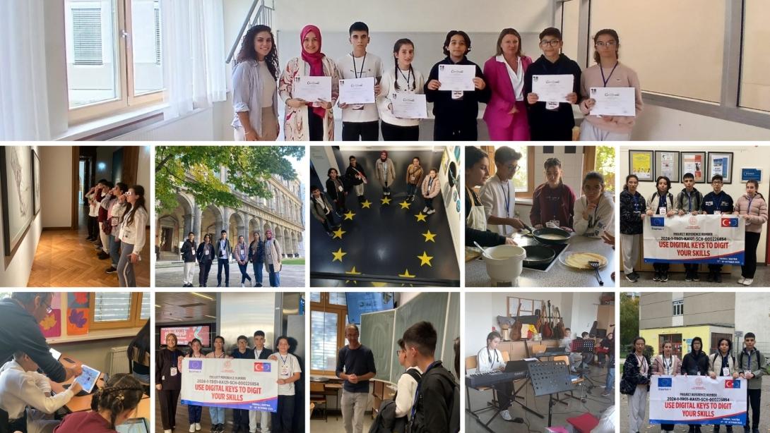 ÖĞRENCİLERİMİZ VİYANA'DA ERASMUS+ DENEYİMİ YAŞADI